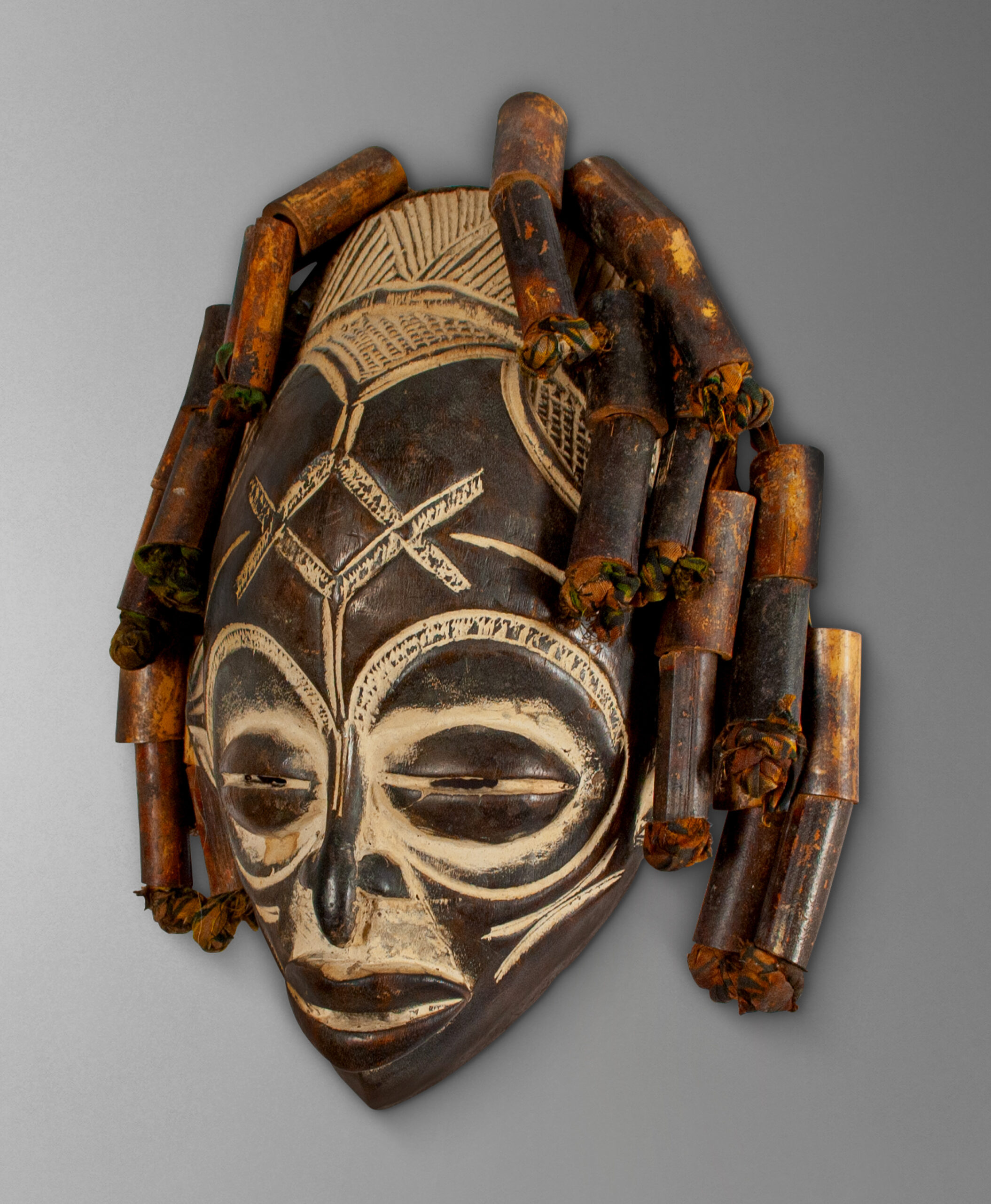 45 view of mwana pwo mask from angola