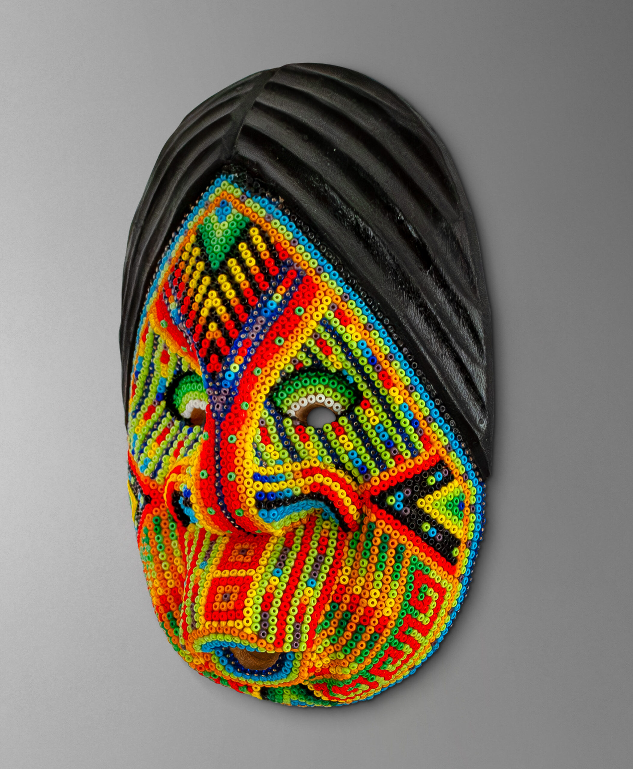 45 view of sibundoy mask from colombia