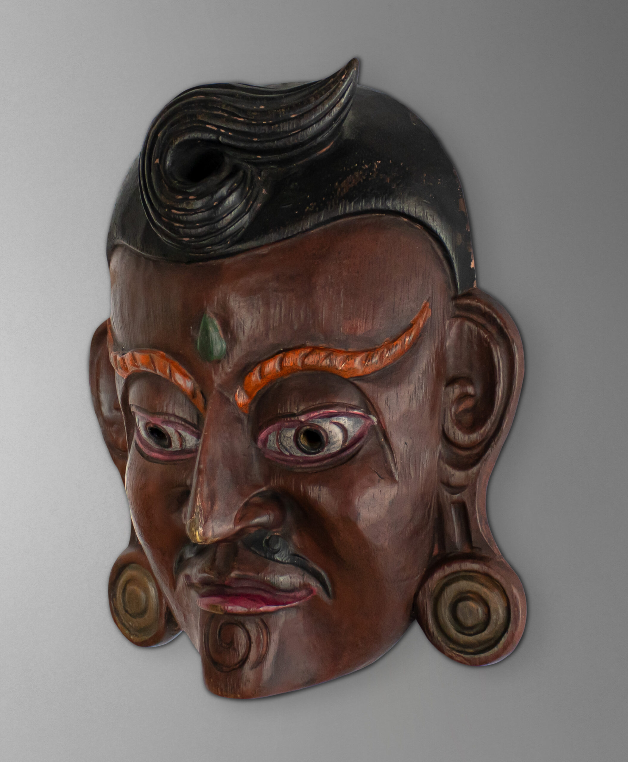 45 view of topen mask from indonesia