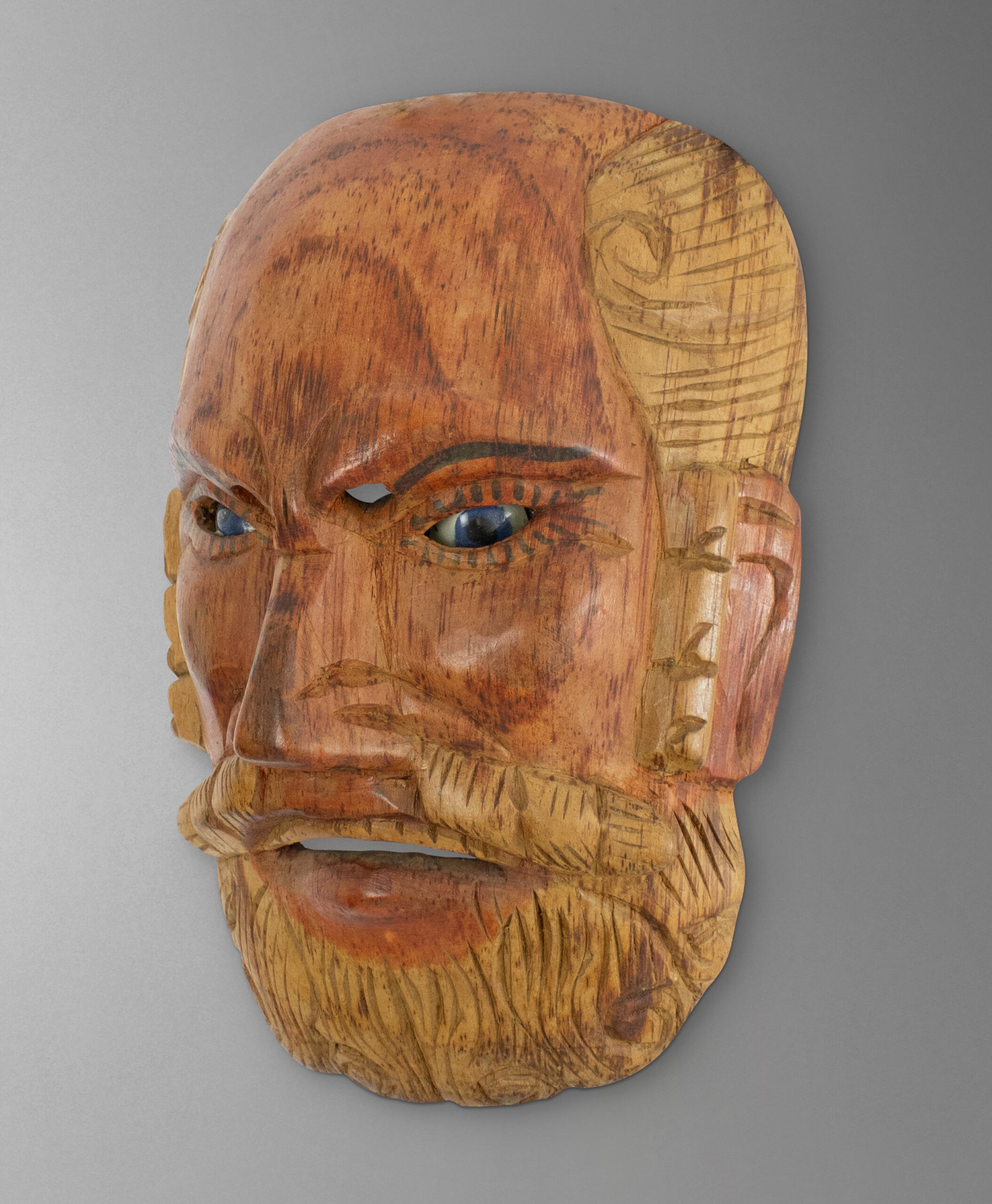 45 view of solola mask from guatemala