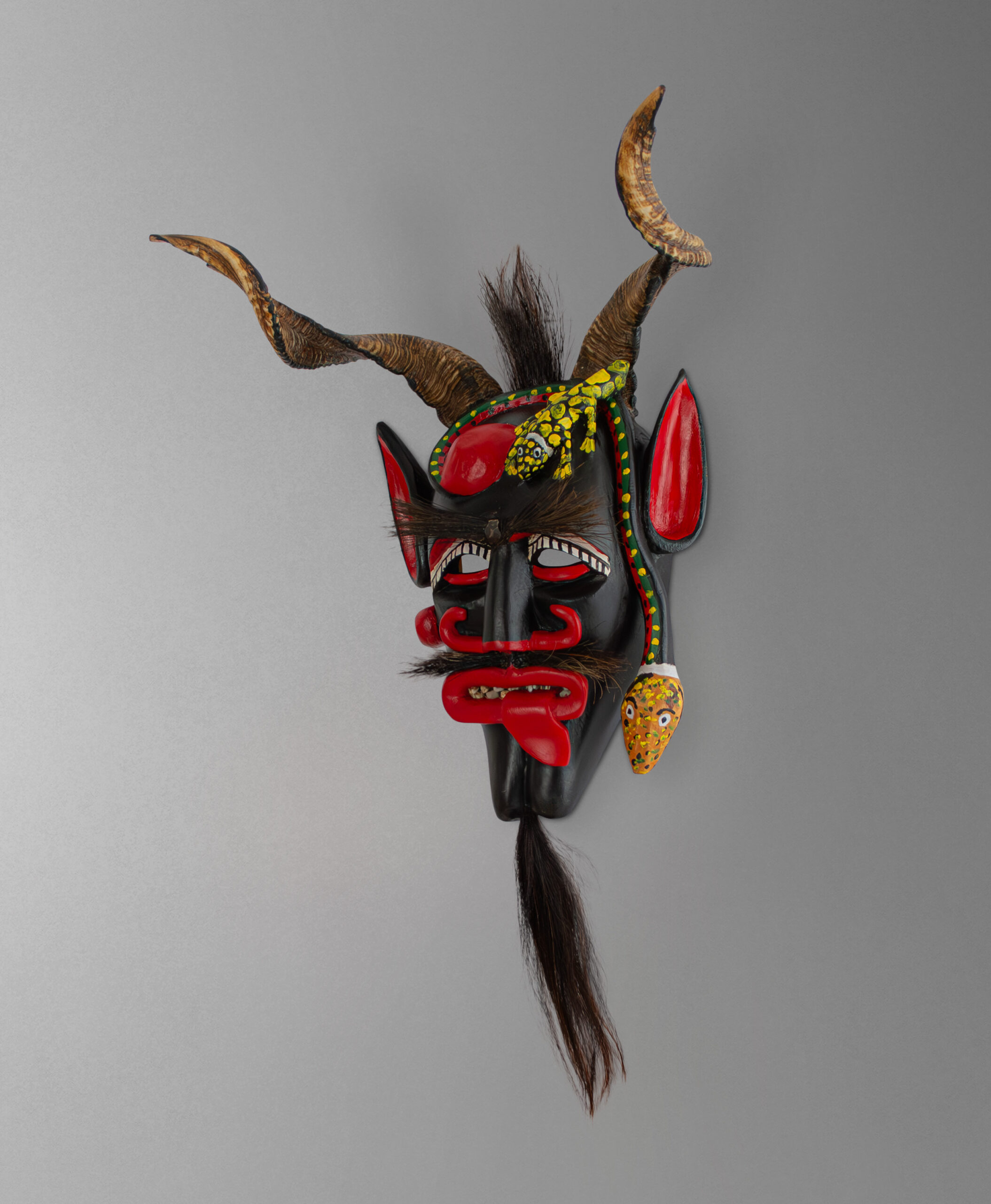 45 view of chocalheiro mask from portugal