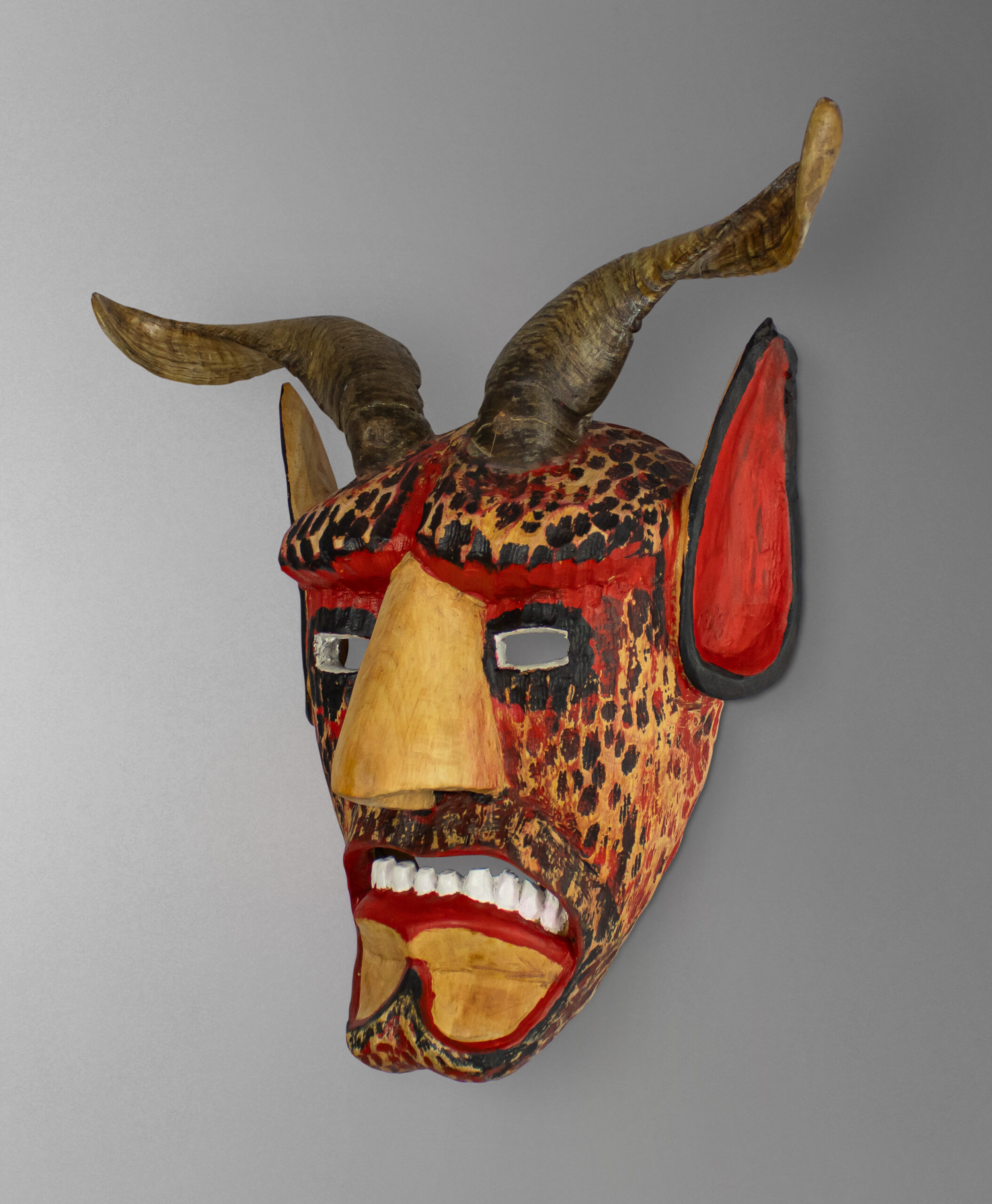 45 view of devil mask from portugal