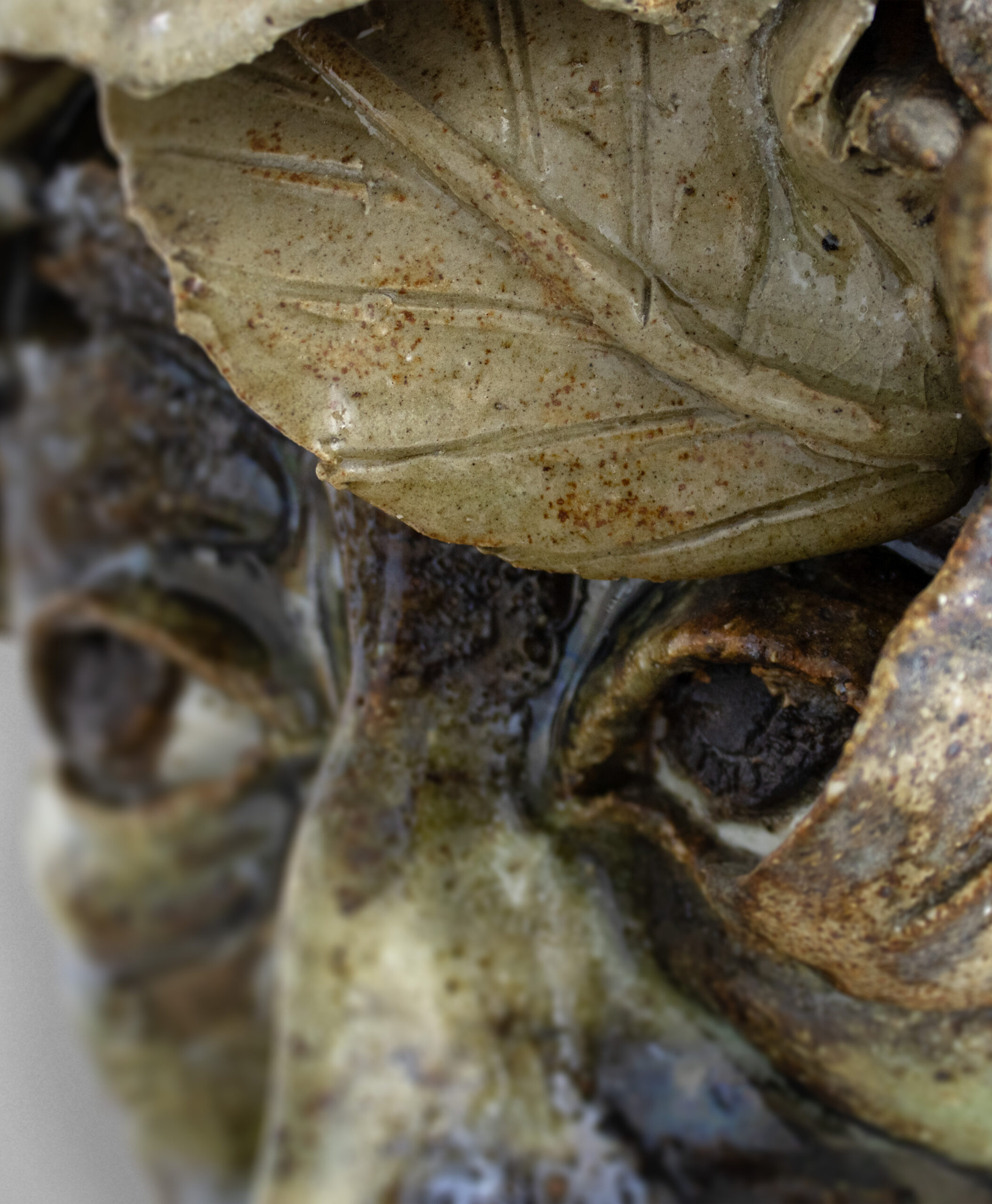 detail view of sylvain bongard mask from switzerland