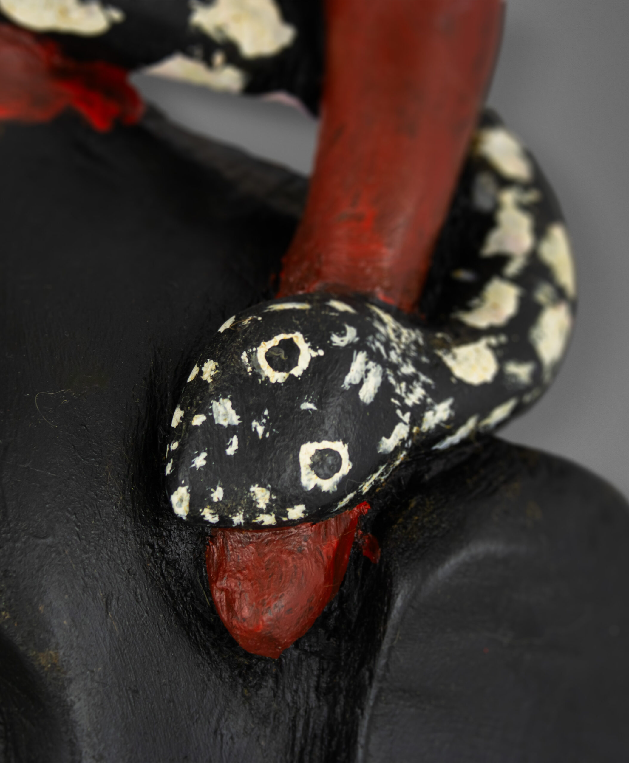 detail view of valverde mask from portugal