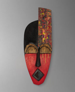 S1571 Tribal mask By Riboflle Capital - São Tomé and Príncipe