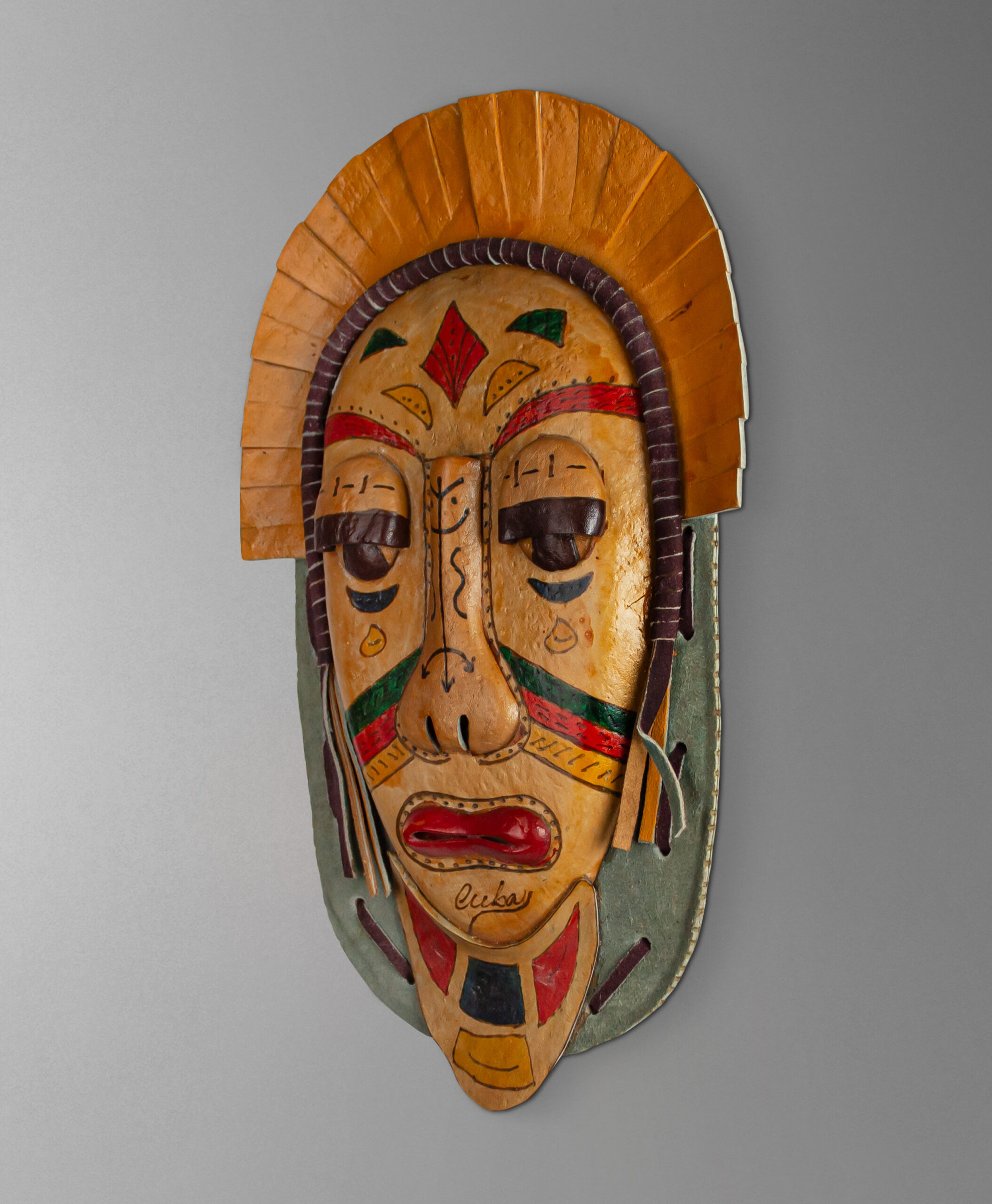S1144 Leather mask - Cuba - Image 2
