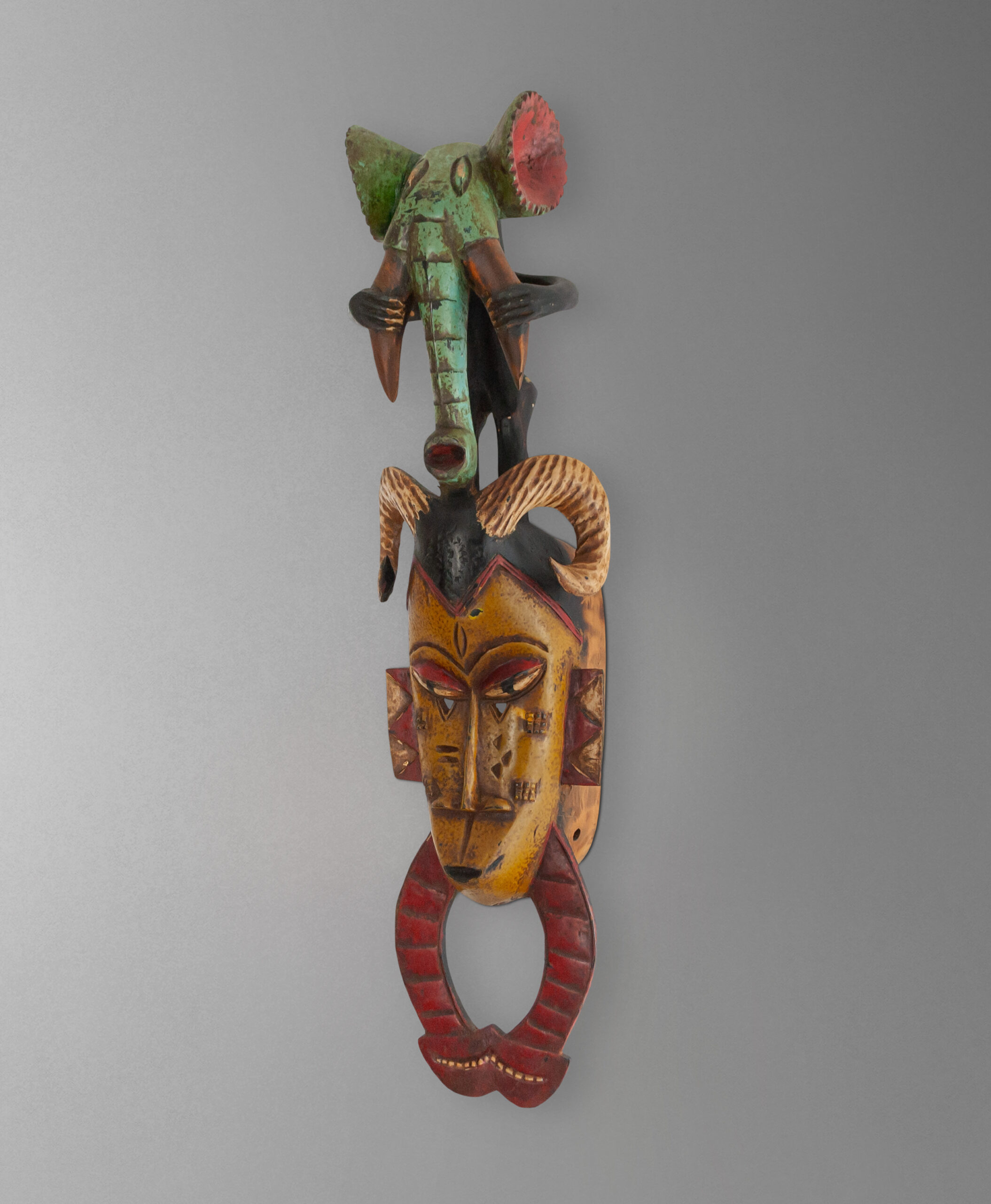 S1180 Senufo mask - Ivory Coast - Image 2