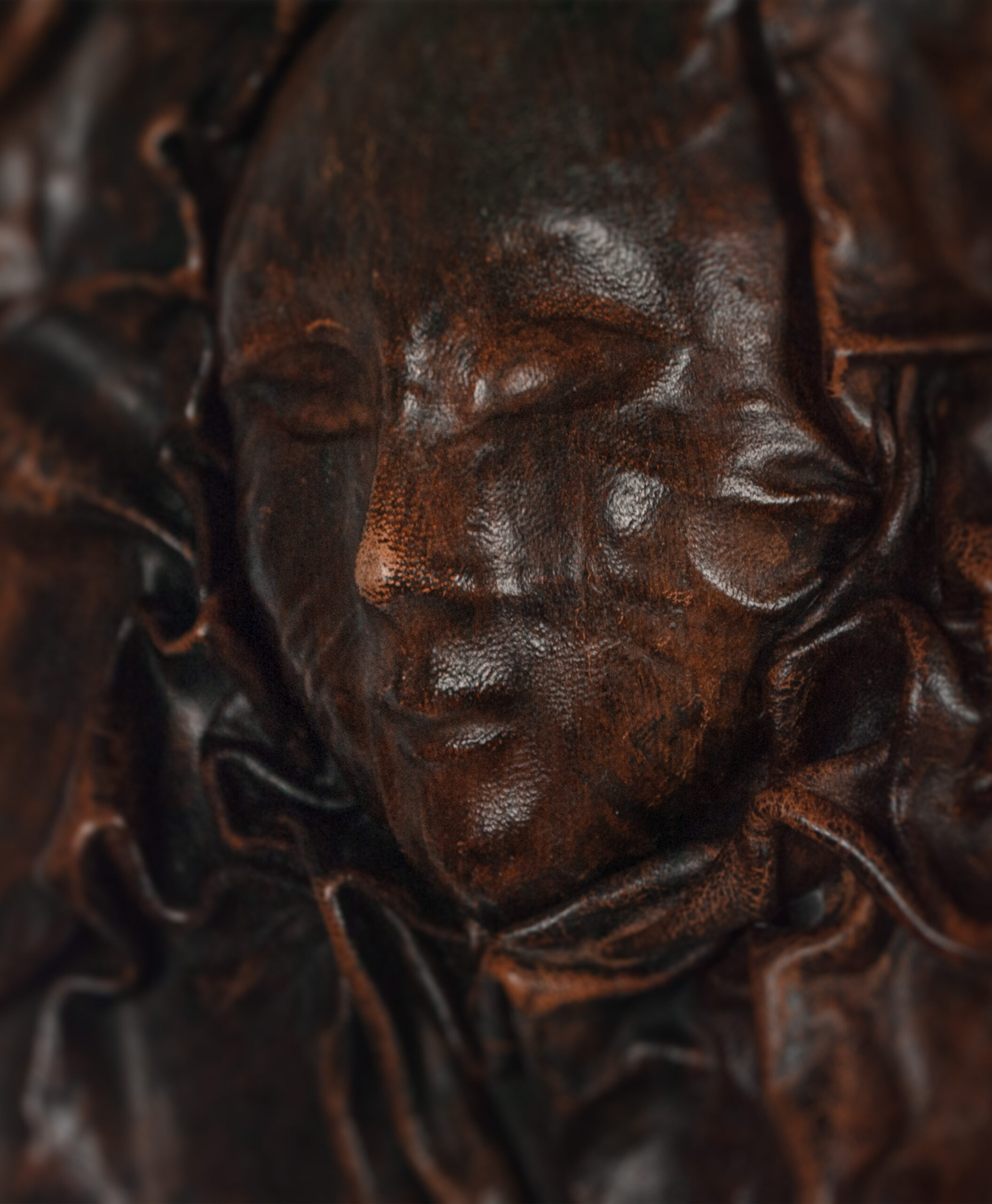 S1088 Leather mask - Morocco - Image 3