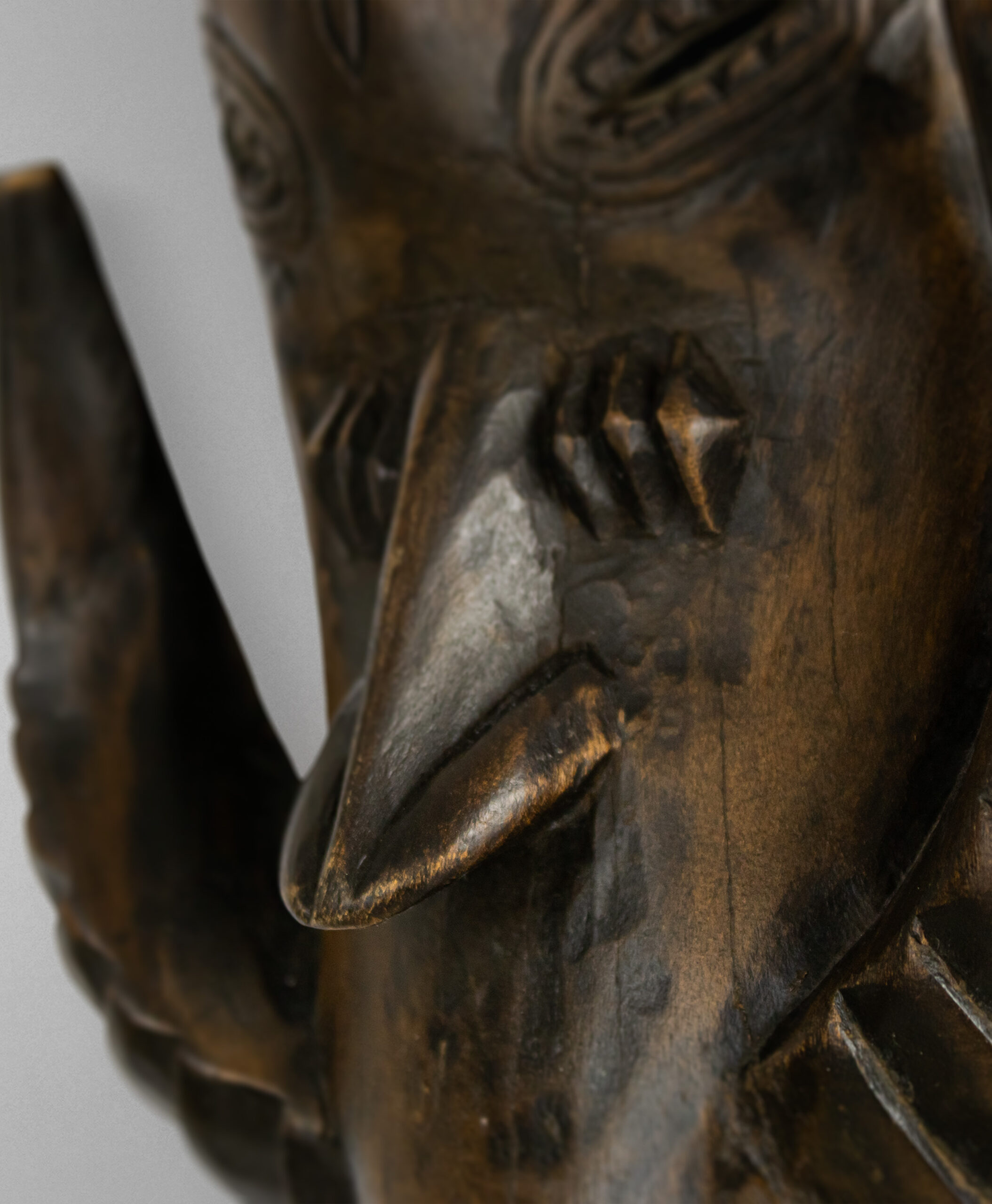 S1128 Senufo mask - Ivory Coast - Image 3