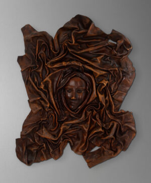 S1087 Leather mask - Marocco