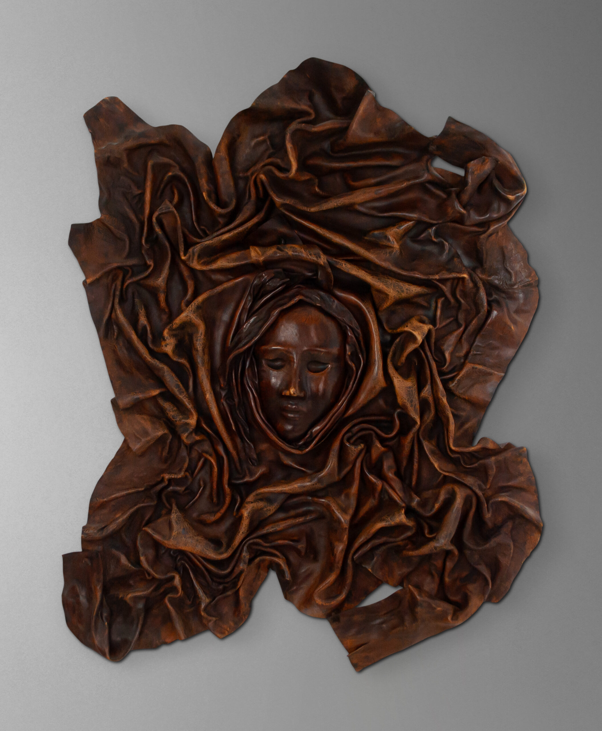 S1087 Leather mask - Marocco