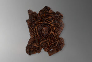 S1087 Leather mask - Marocco