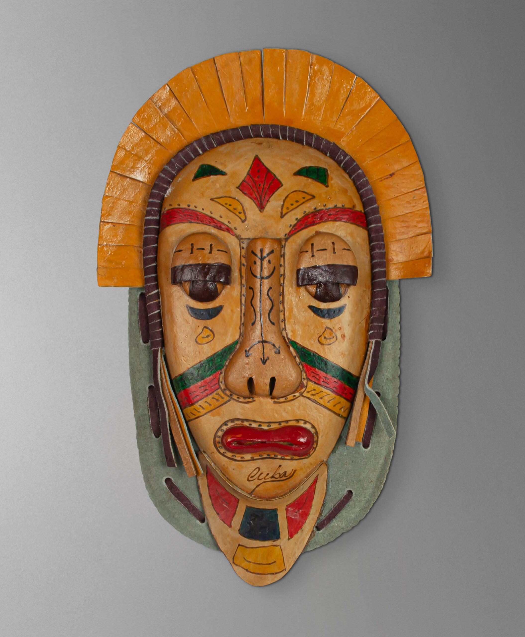 S1144 Leather mask - Cuba